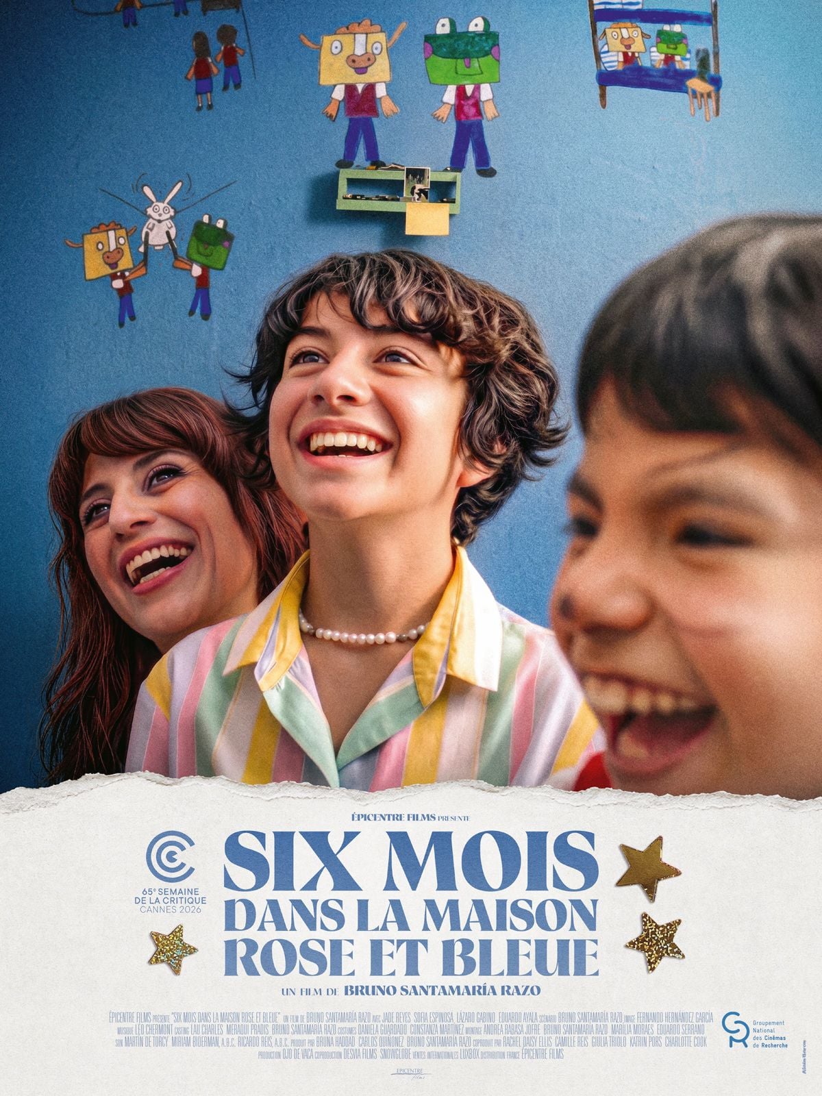 Six mois dans la maison rose et bleue